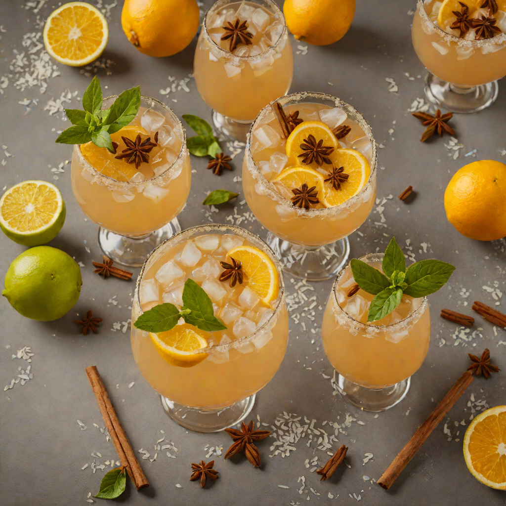 Spiced Vanilla Rum Punch