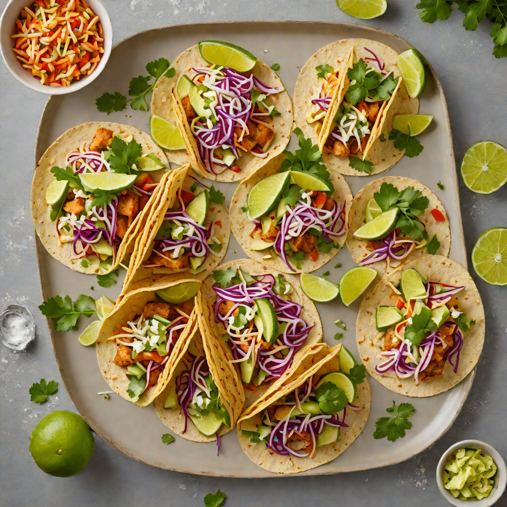 Mexican-Style Sheet Pan Fish Tacos with Chipotle Lime Slaw