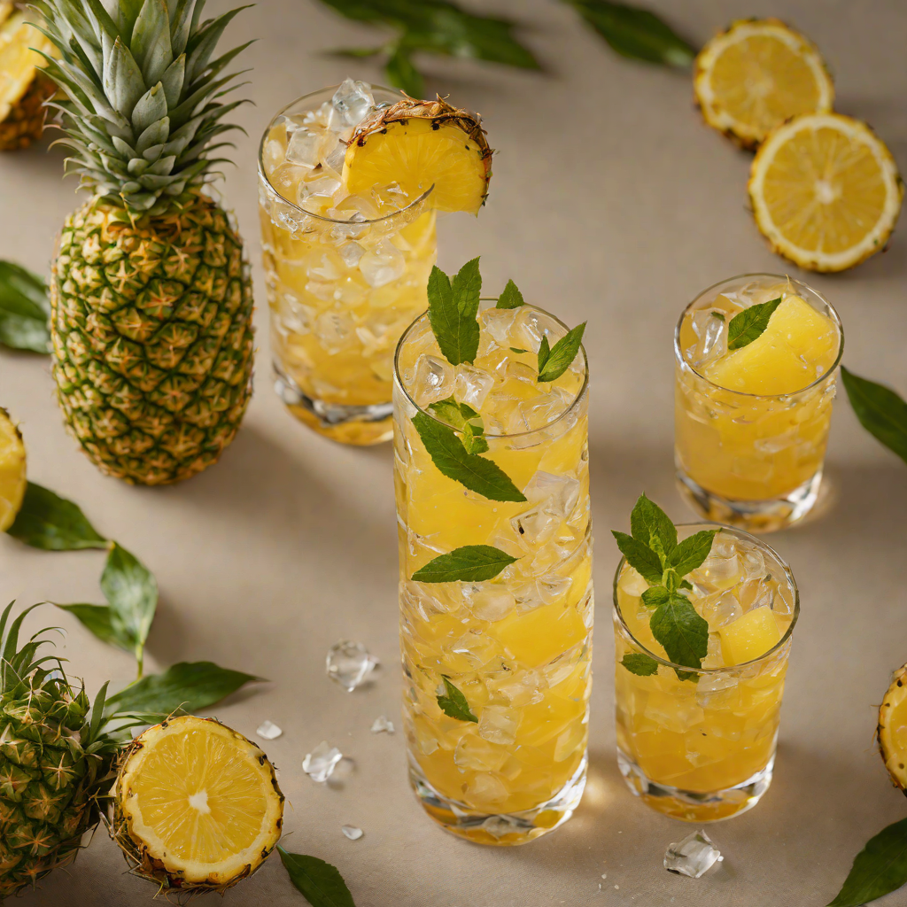 Tropical Rum and Pineapple Highball