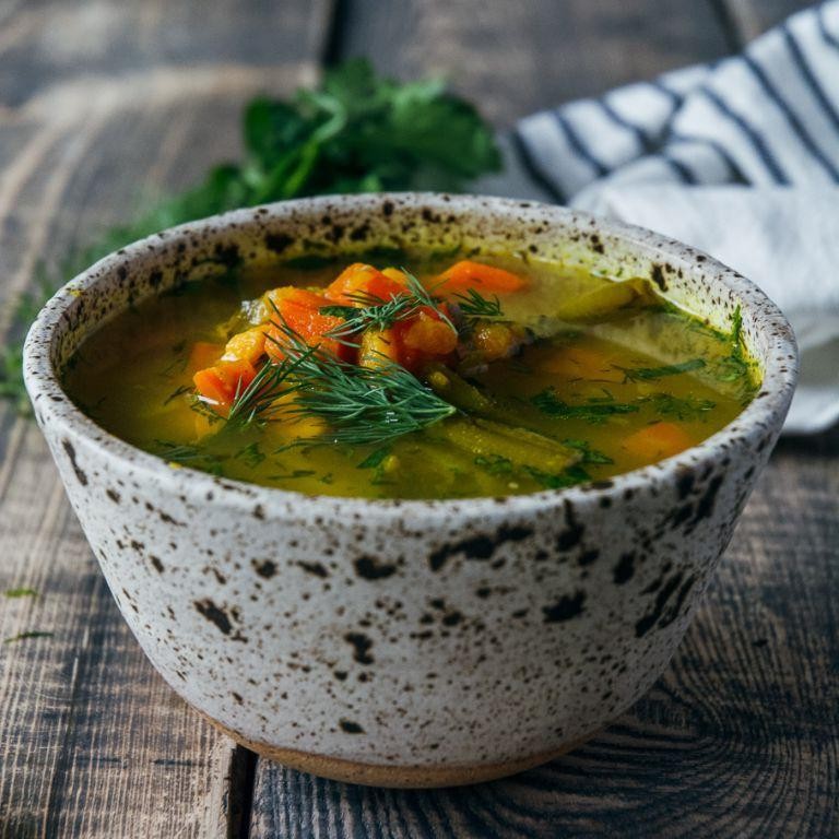 Hearty Vegetable and Bone Broth Soup