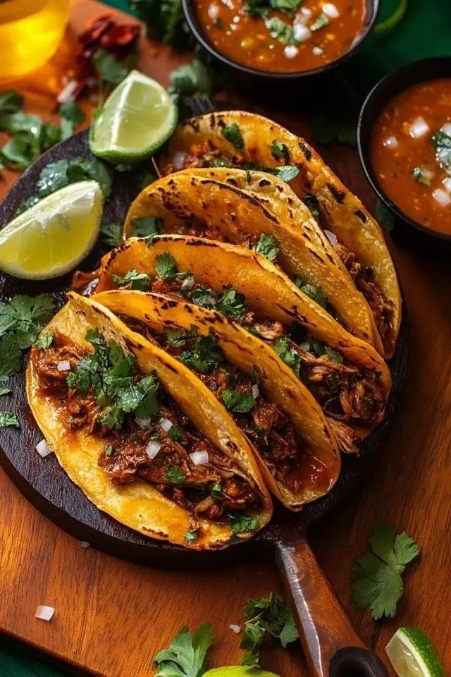 Chipotle-Lime Braised Pork Shoulder Tacos