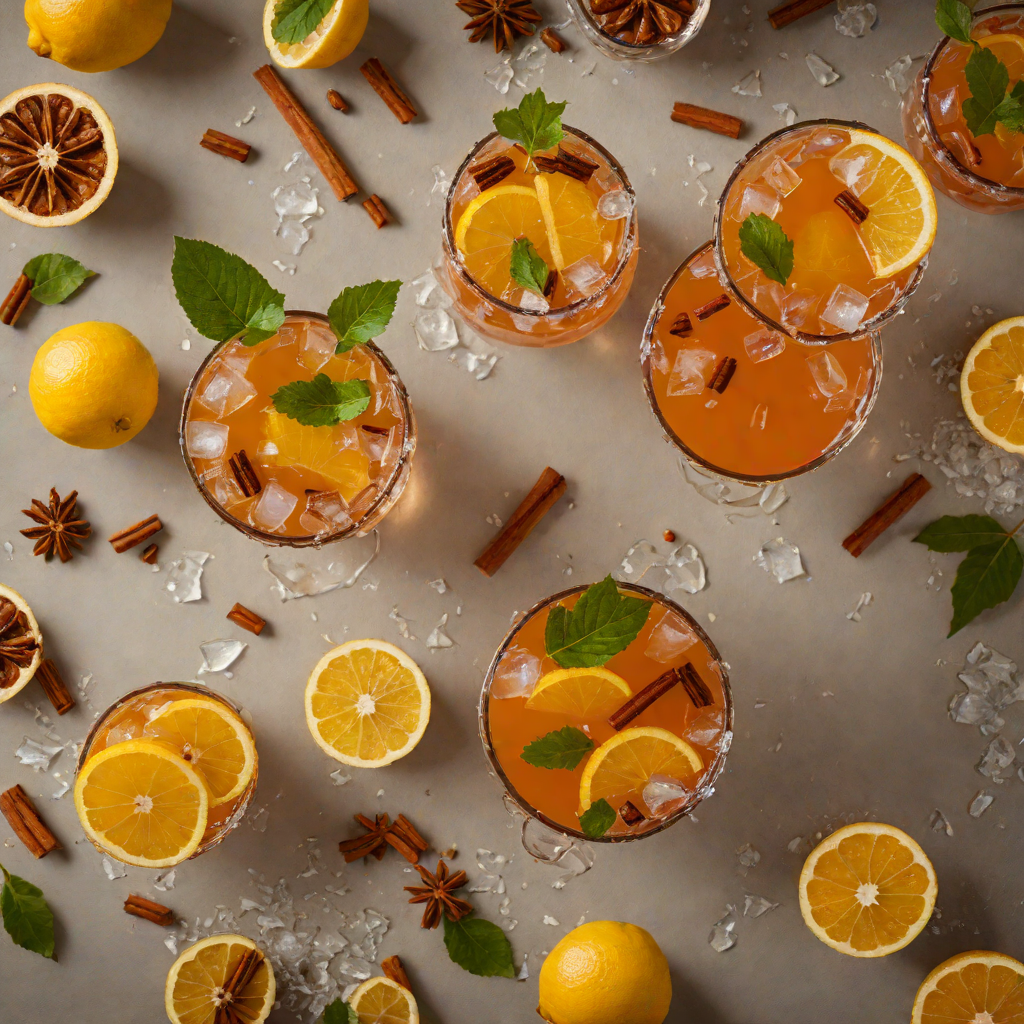 Maple-Spiced Caribbean Rum Punch