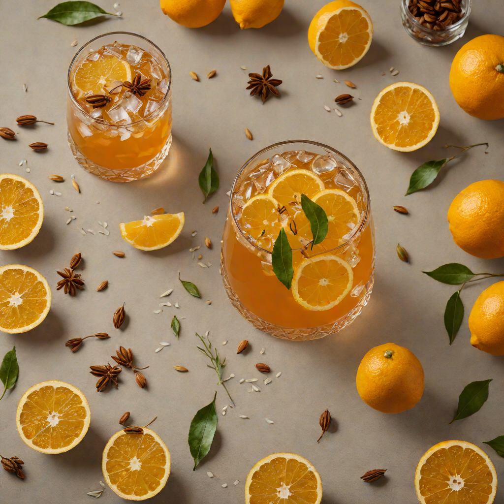 Citrus-Pressed Rye Sour with Honeyed Bitters