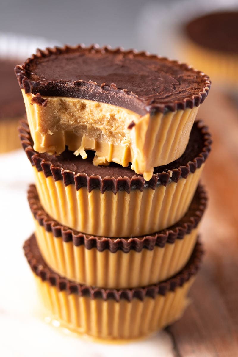 Peanut Butter Swirl Fat Bombs