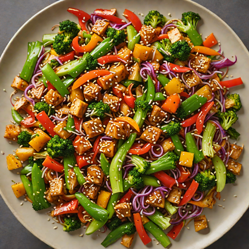 Vegetable Stir-Fry with Sesame Soy Glaze