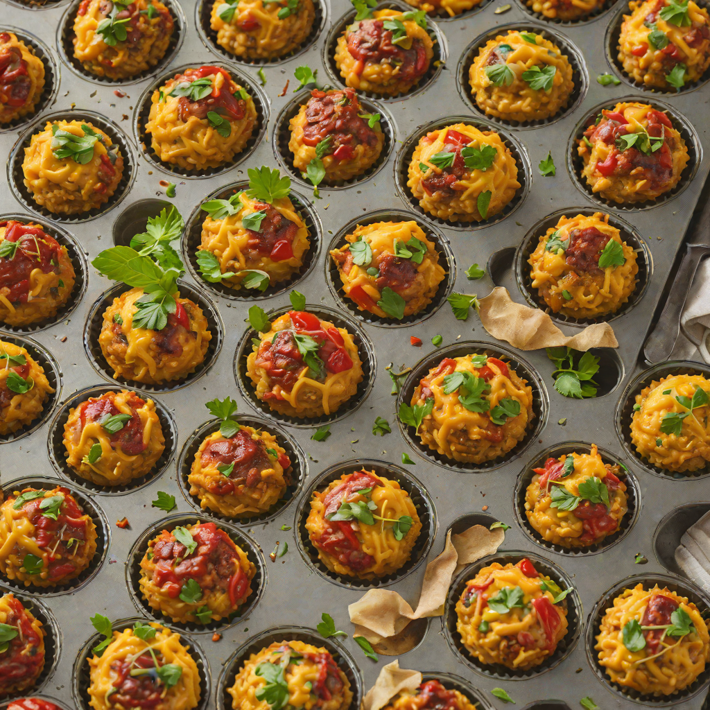 Veggie-Packed Mini Turkey Meatloaf Muffins