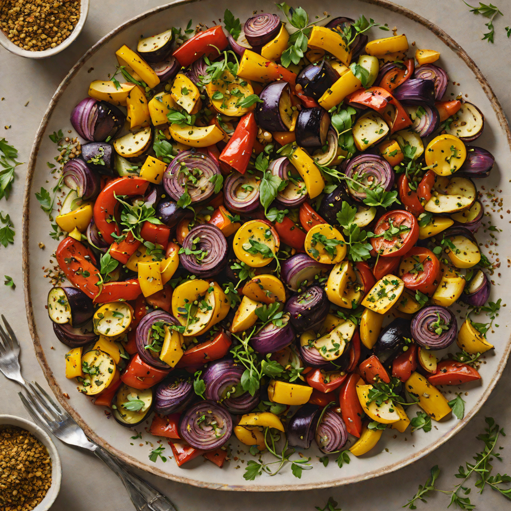 Mediterranean Pan-Roasted Vegetables with Za'atar
