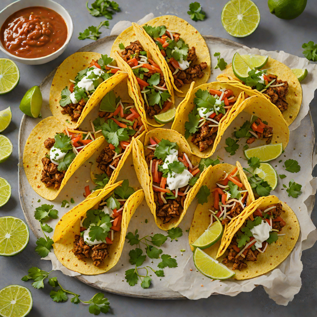 Spiced Mexican Pan-Fried Tacos with Cilantro Lime Sauce