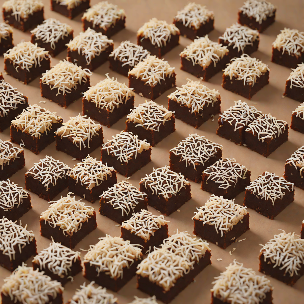 Lamington-Style Coconut Chocolate Squares