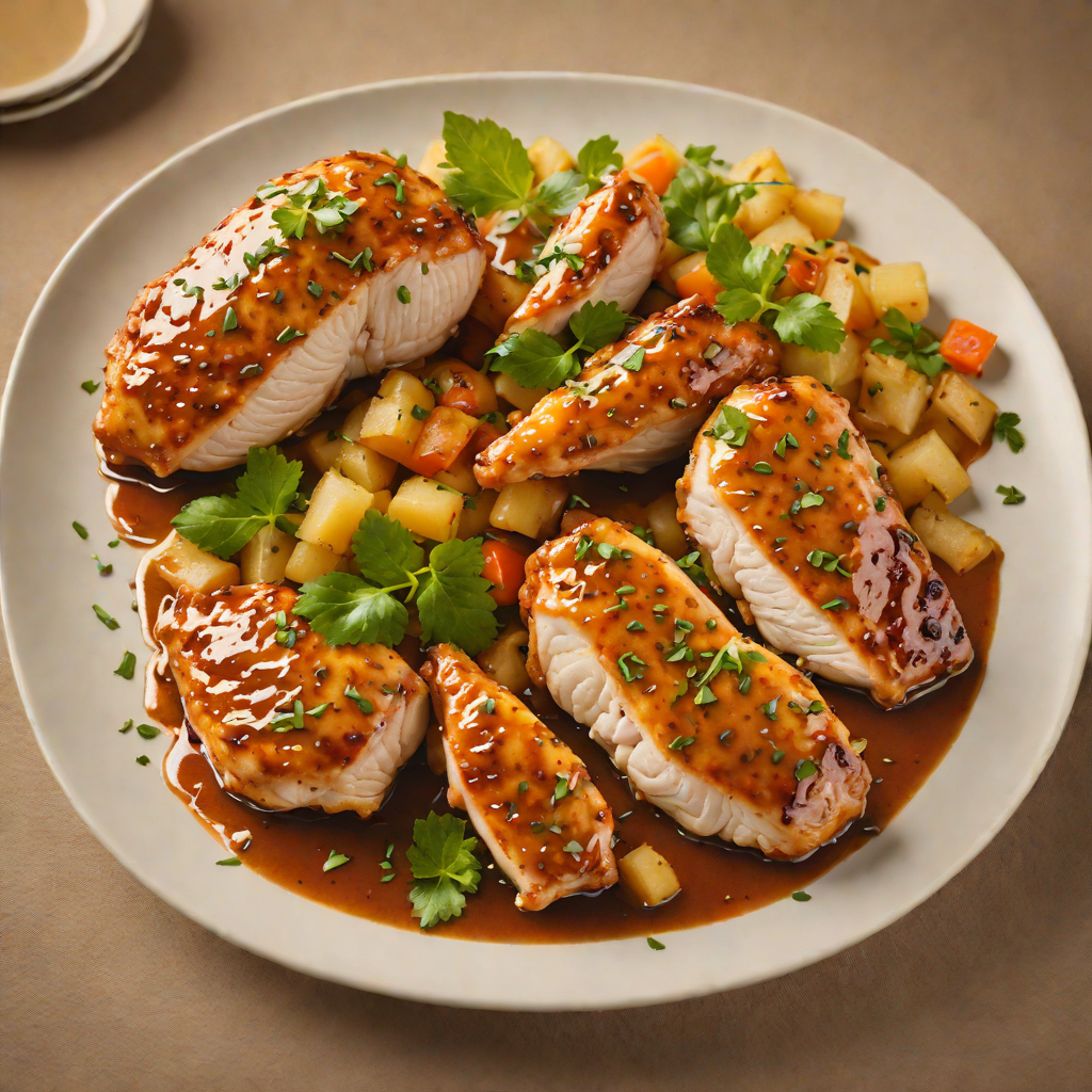 Pan-Seared Chicken with Tangy Cane Sauce
