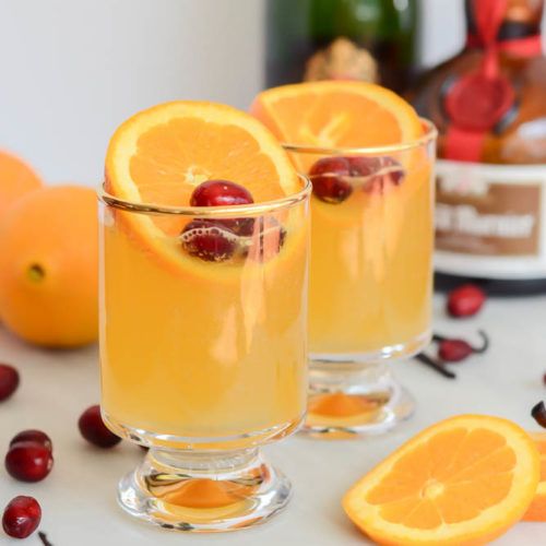 Shaken Citrus Vanilla Sparkler