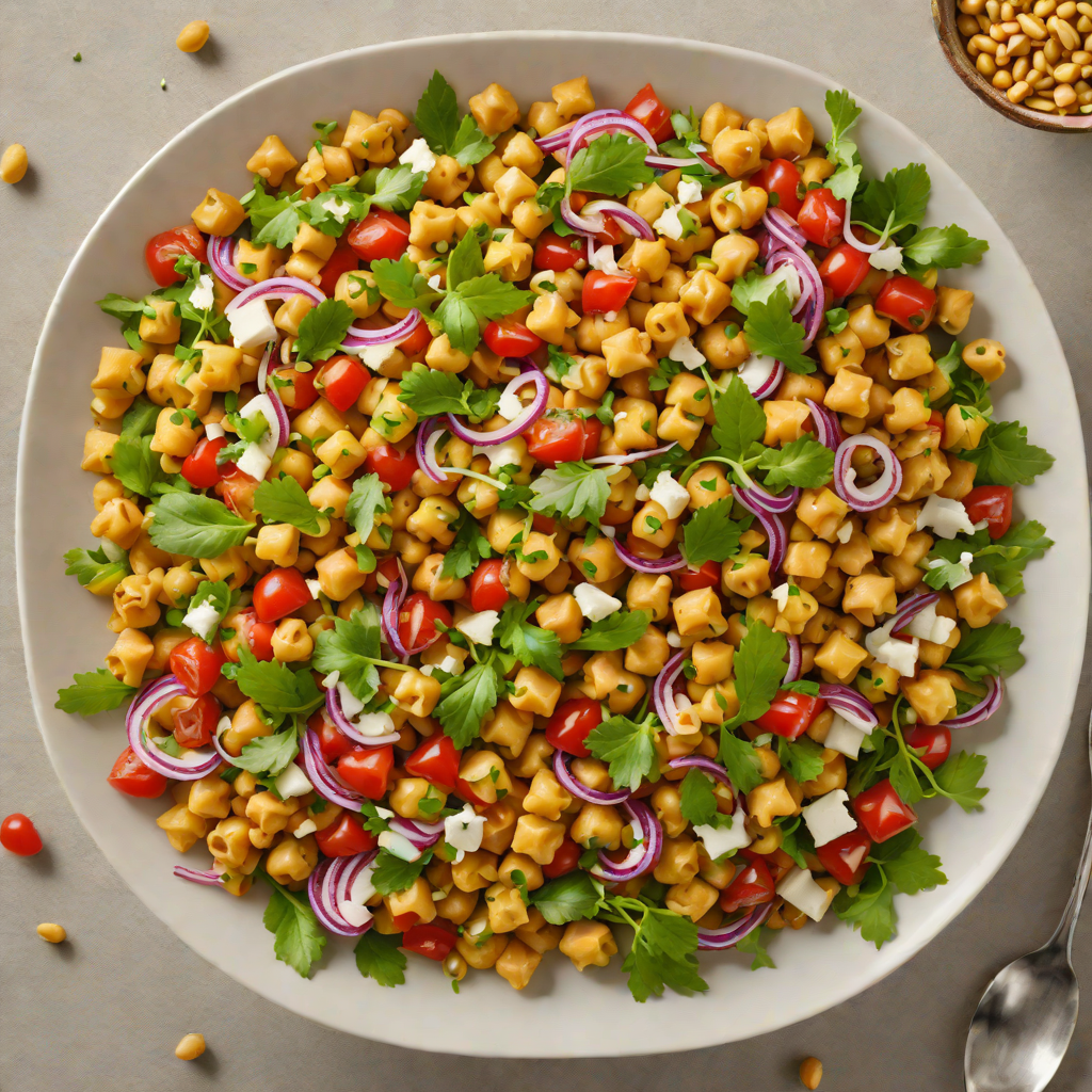 Opera Mini-Inspired Speedy Mediterranean Chickpea Salad