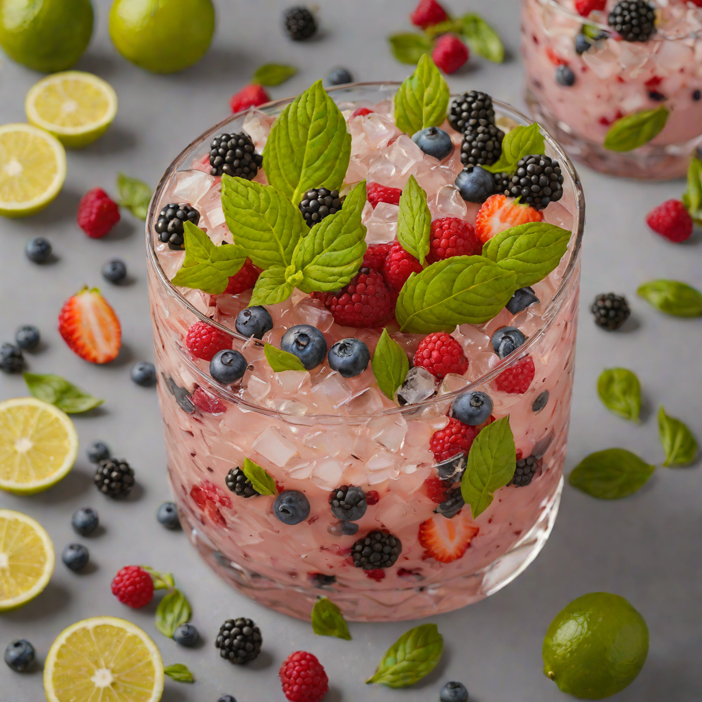 Sweet Berry Basil Smash