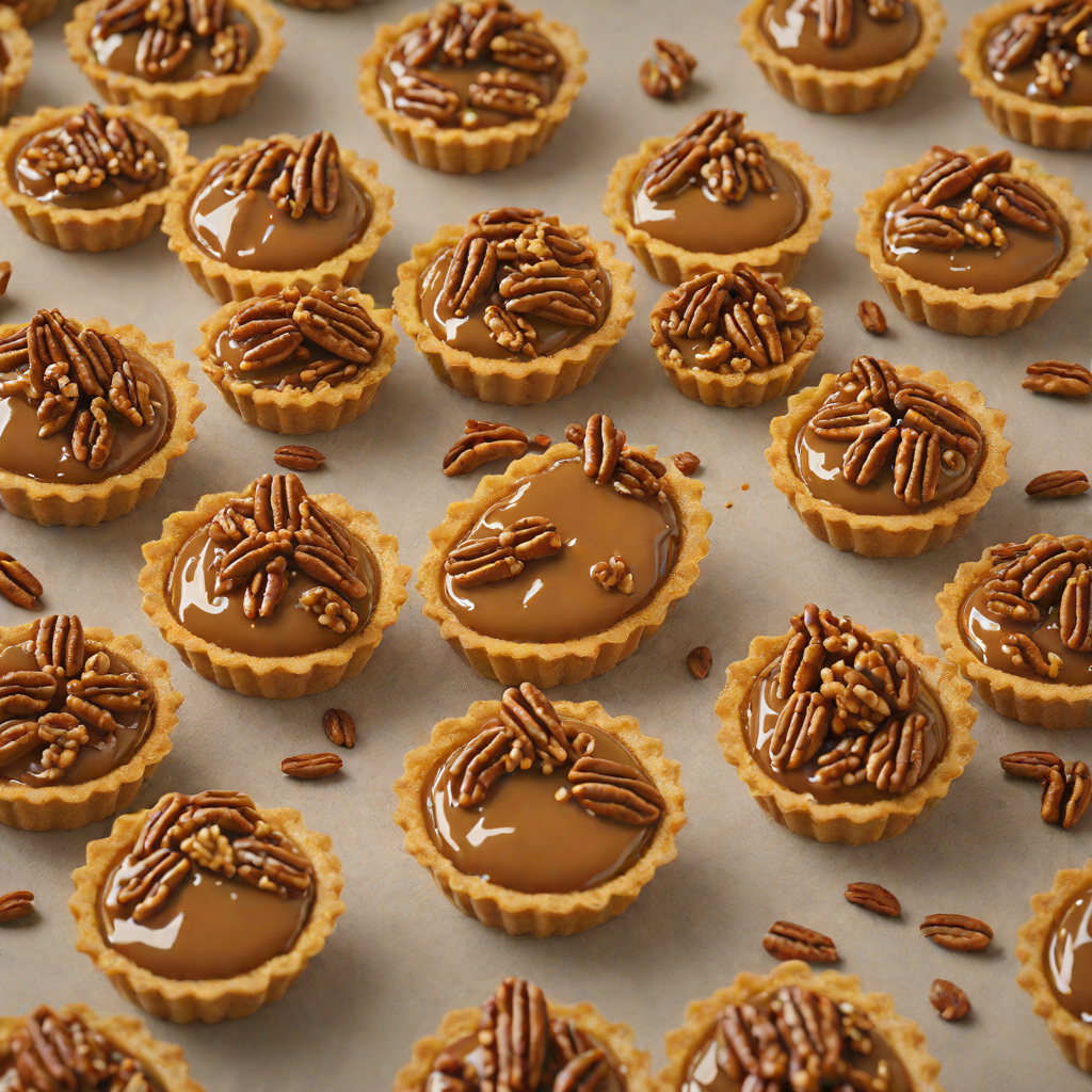 Caramel Pecan Millionaire Tartlets