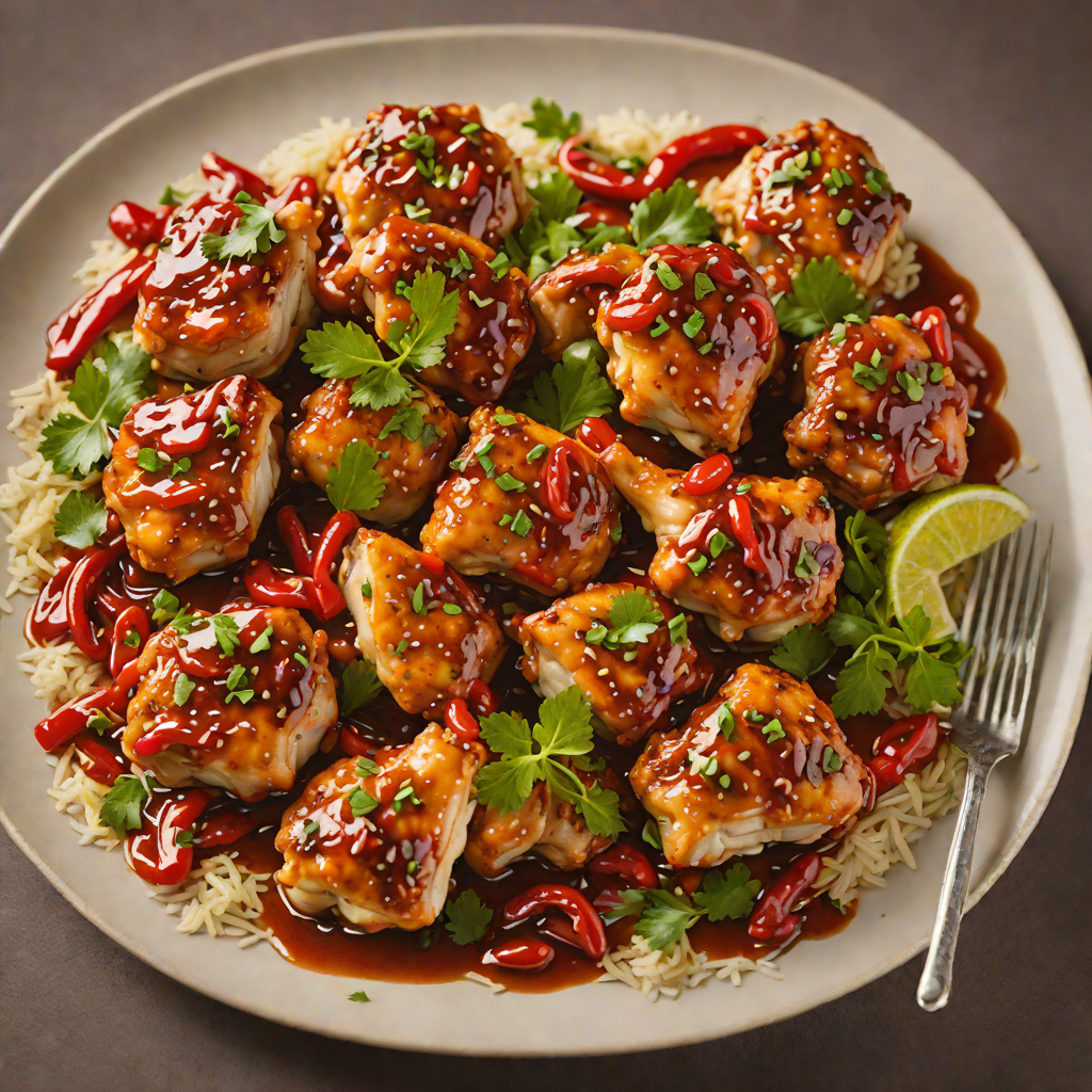 Sautéed Chicken Thighs with Chili Garlic Sauce