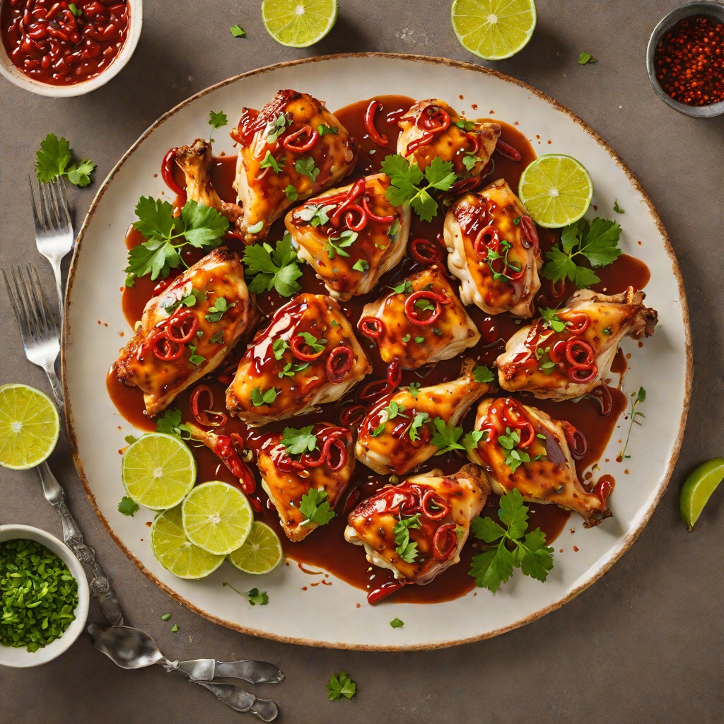 Pan-Seared Chicken with Spicy Chili Lime Glaze