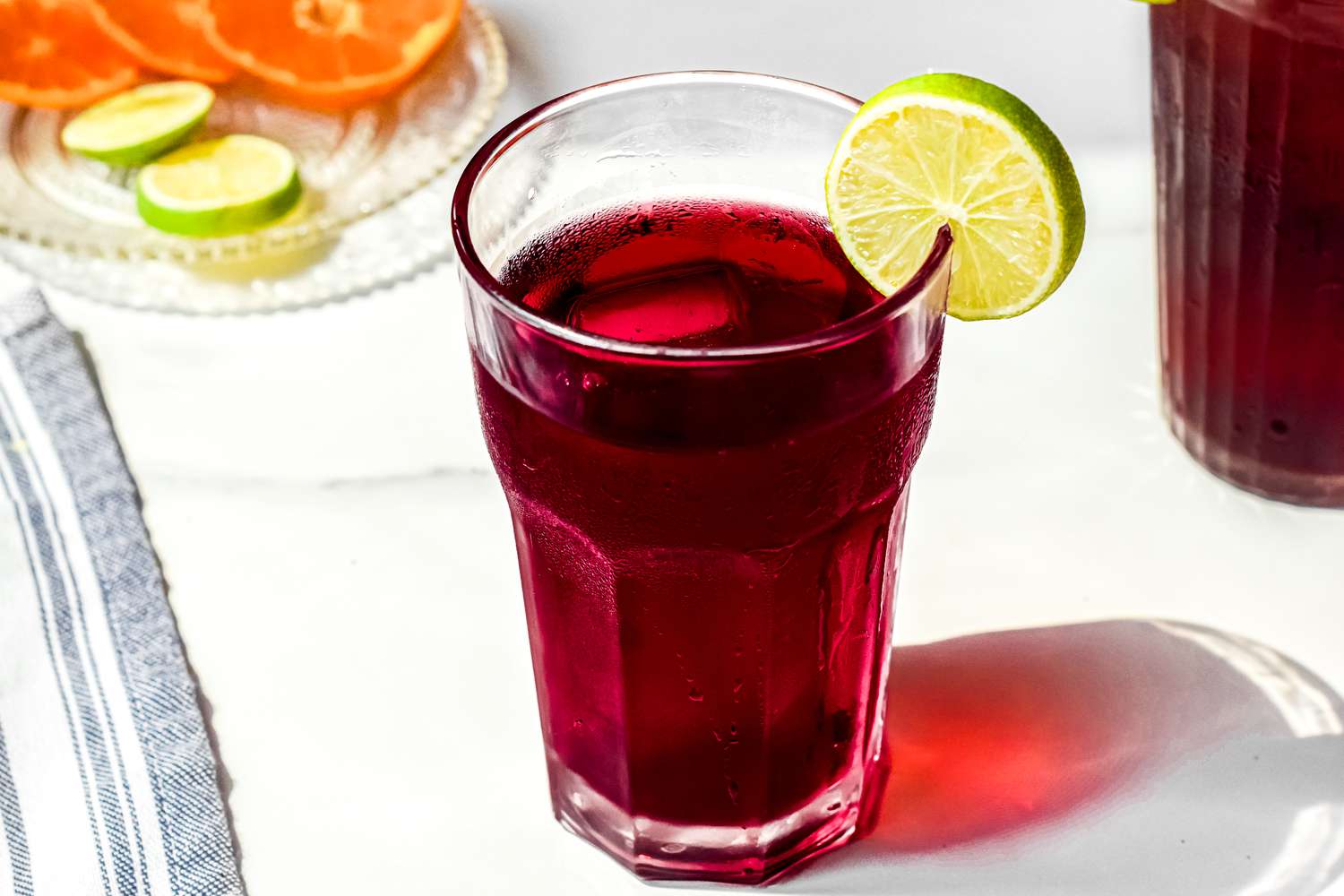 Citrus-Infused Gin and Green Tea Cocktail