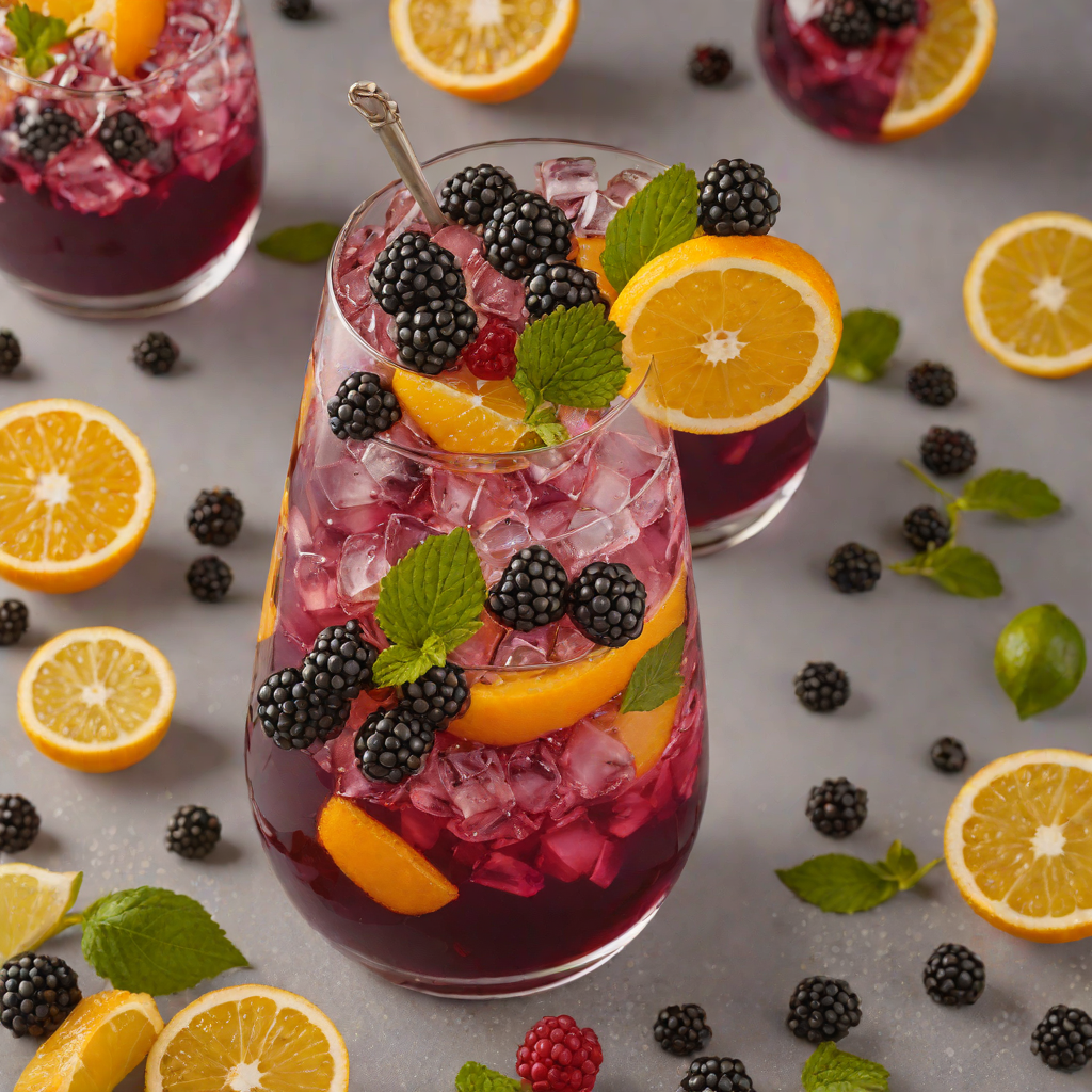 Shaken Citrus Blackberry Smash
