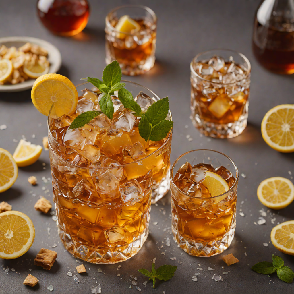 Stirred Ginger Honey Bourbon Old Fashioned