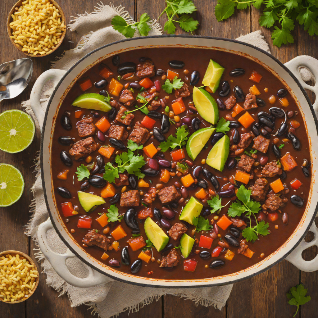 One-Pot Brazilian Black Bean Stew with Sausage