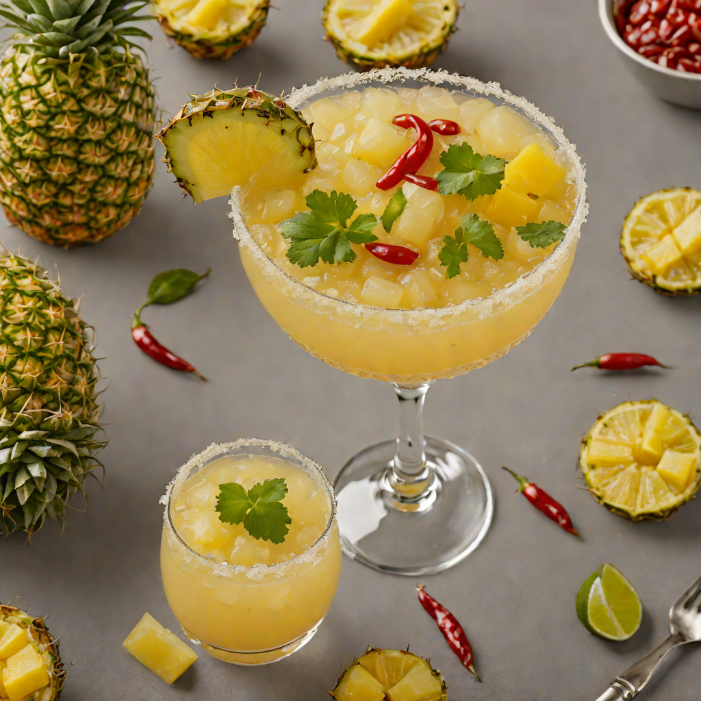 Popular Pineapple Chili Margarita