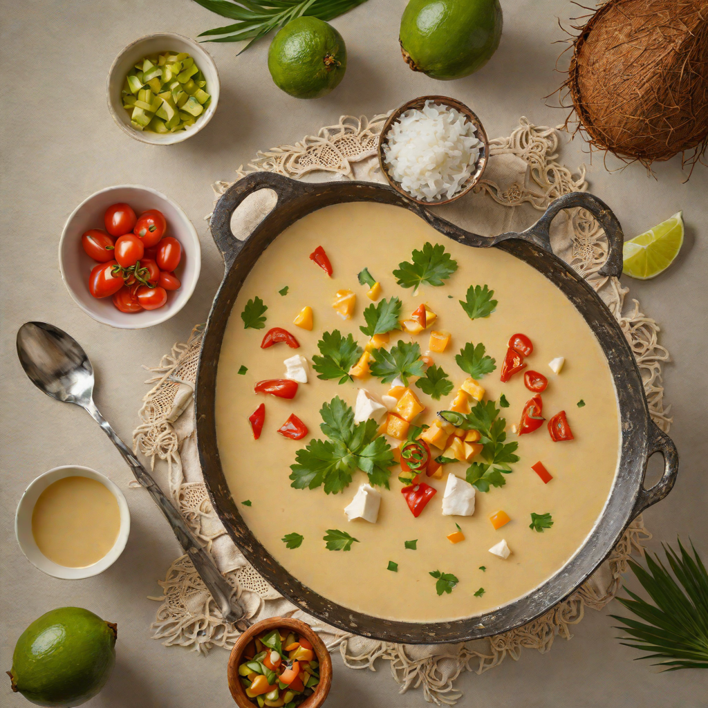 Coconut Milk and Palm Heart Moqueca