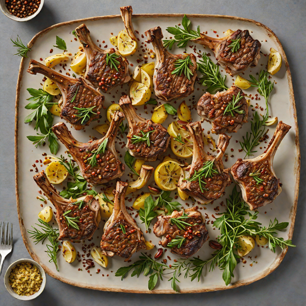 Dorsal Herb and Garlic Roasted Lamb Chops