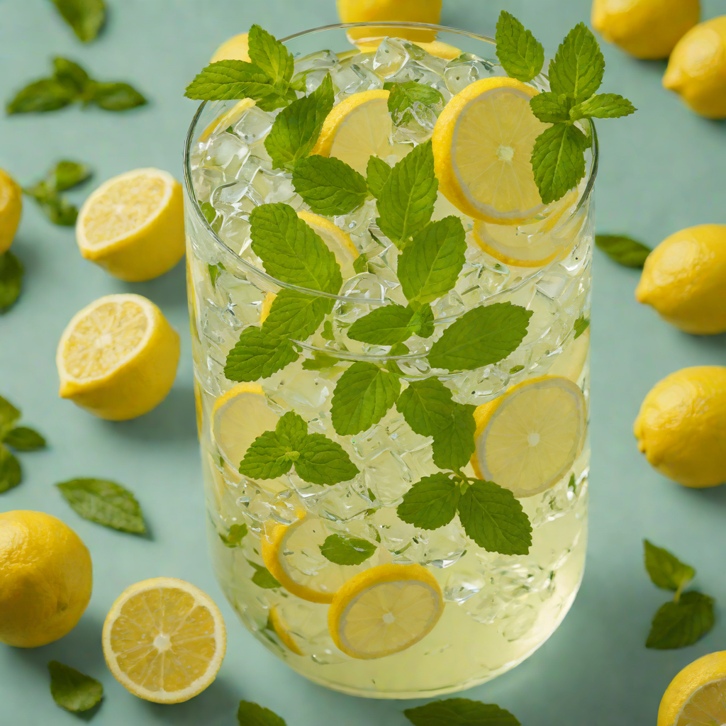 Interactive Virtual Lemonade with Fresh Mint
