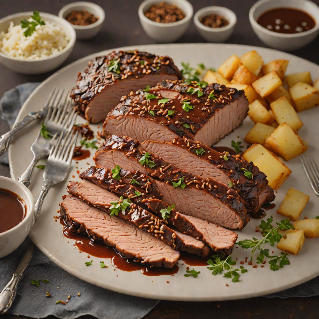 Slow Cooker Coffee-Rubbed Beef Brisket
