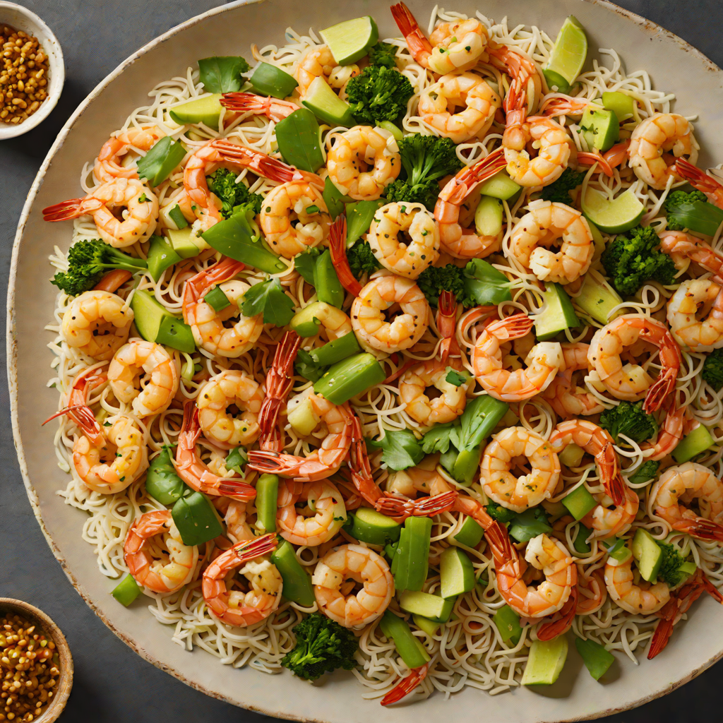 Hibachi-Style Garlic Butter Shrimp Stir Fry