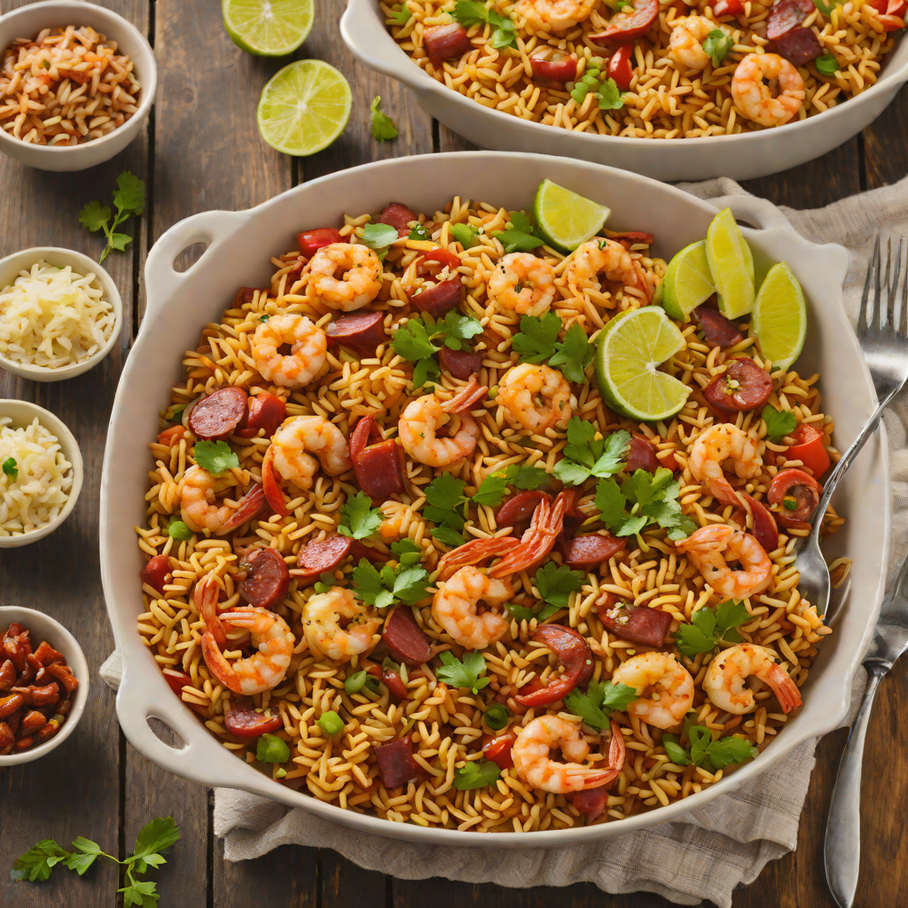 Gluten-Free Cajun Shrimp and Andouille Sausage Jambalaya