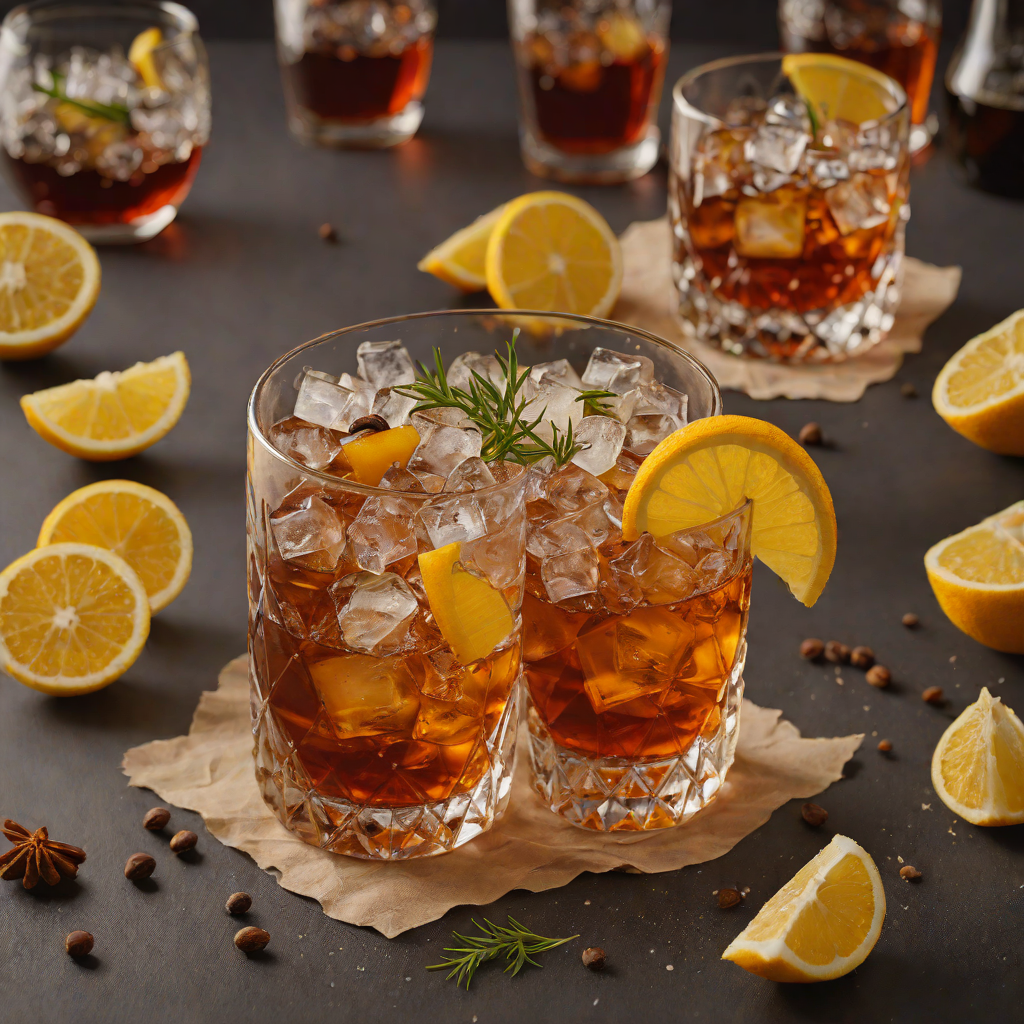 Smoky Cajun Rum Old Fashioned