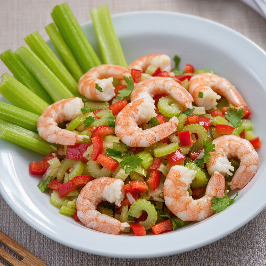 Chilled Shrimp Salad with Citrus Vinaigrette