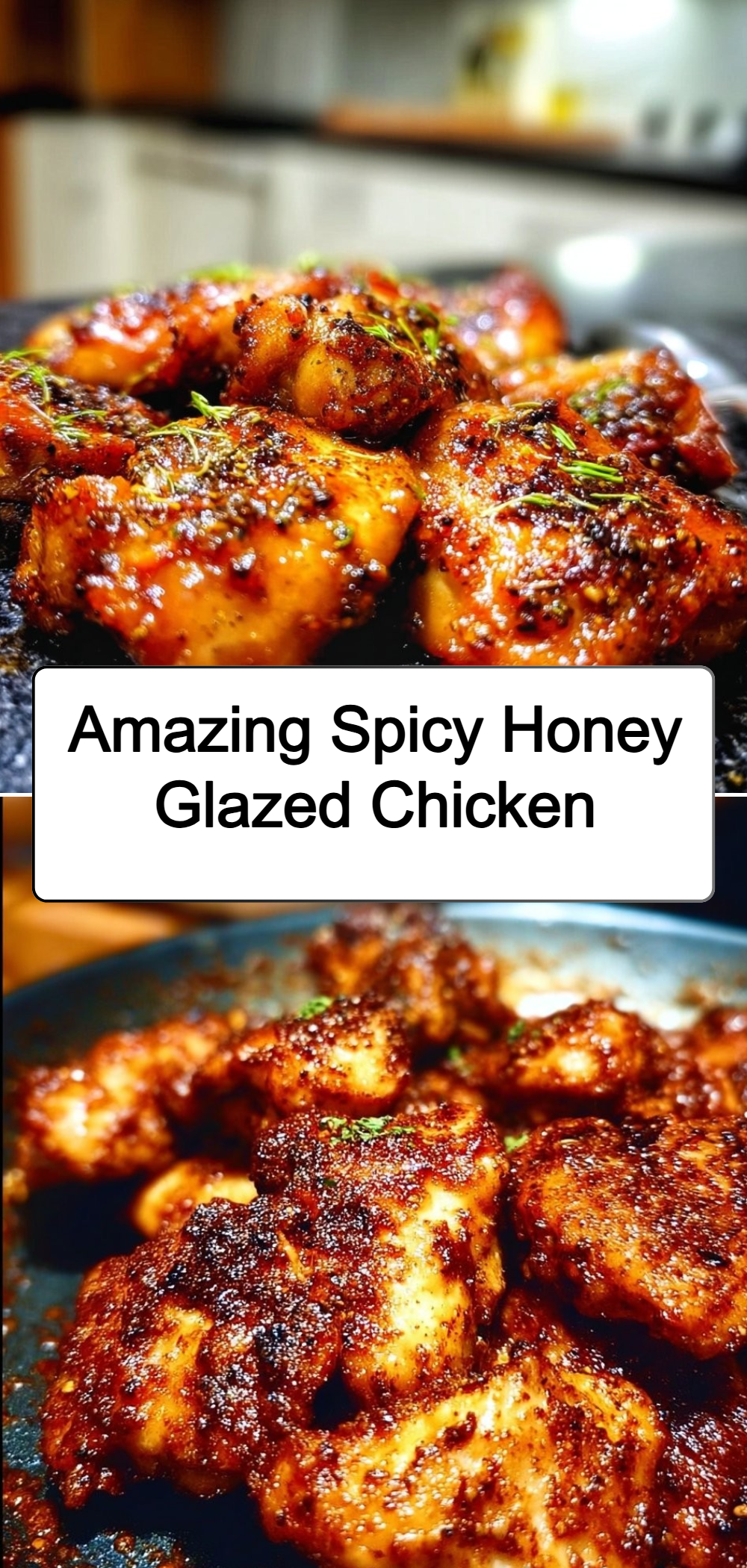Pan-Seared Chicken with Pekin-Style Spiced Honey Glaze