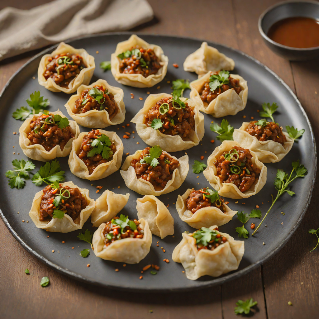 Pan-Fried Tibetan Momo with Spiced Lamb Filling