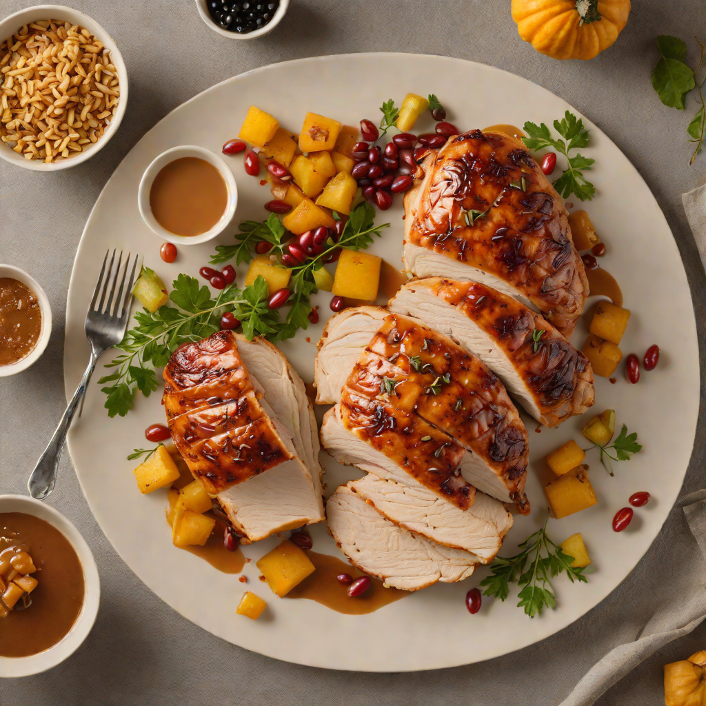 Maple-Glazed Roasted Turkey Breast with Autumn Spice