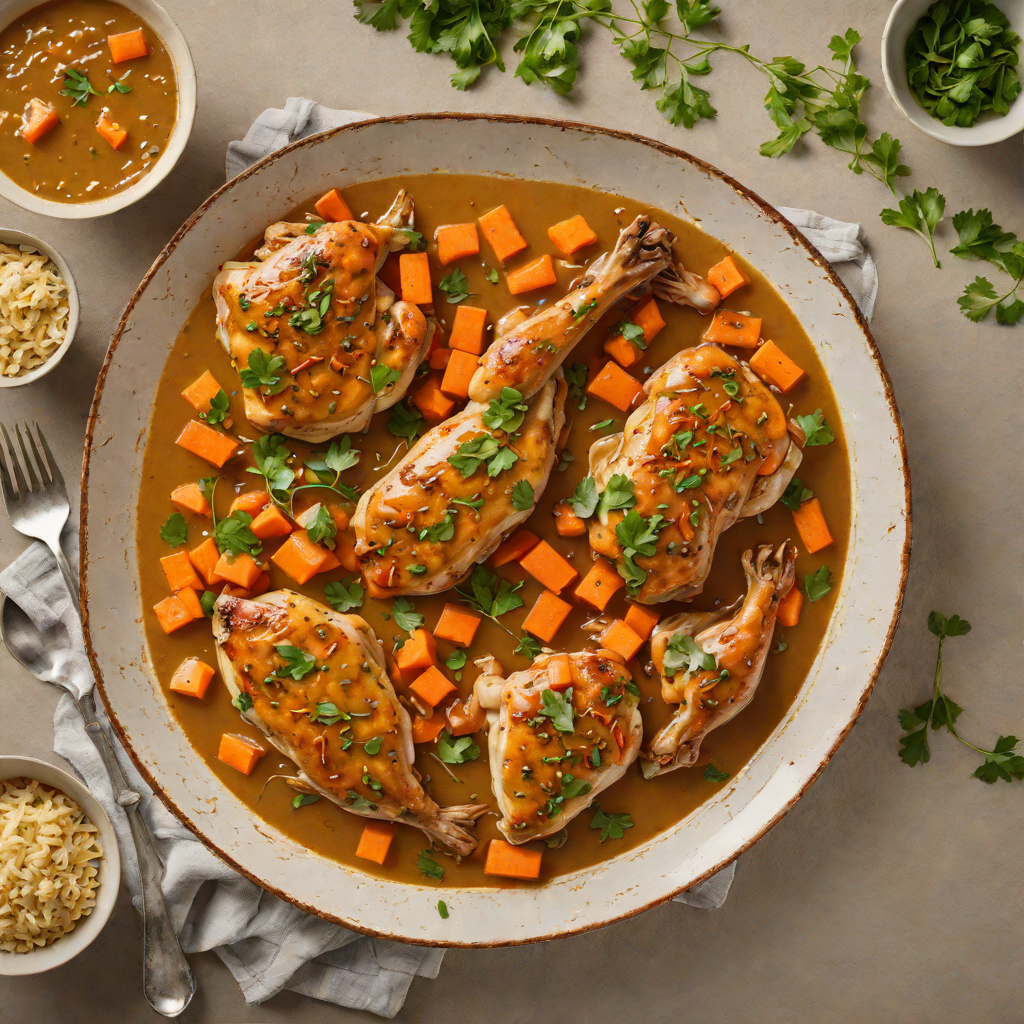 One-Pot Maple Mustard Chicken with Carrots
