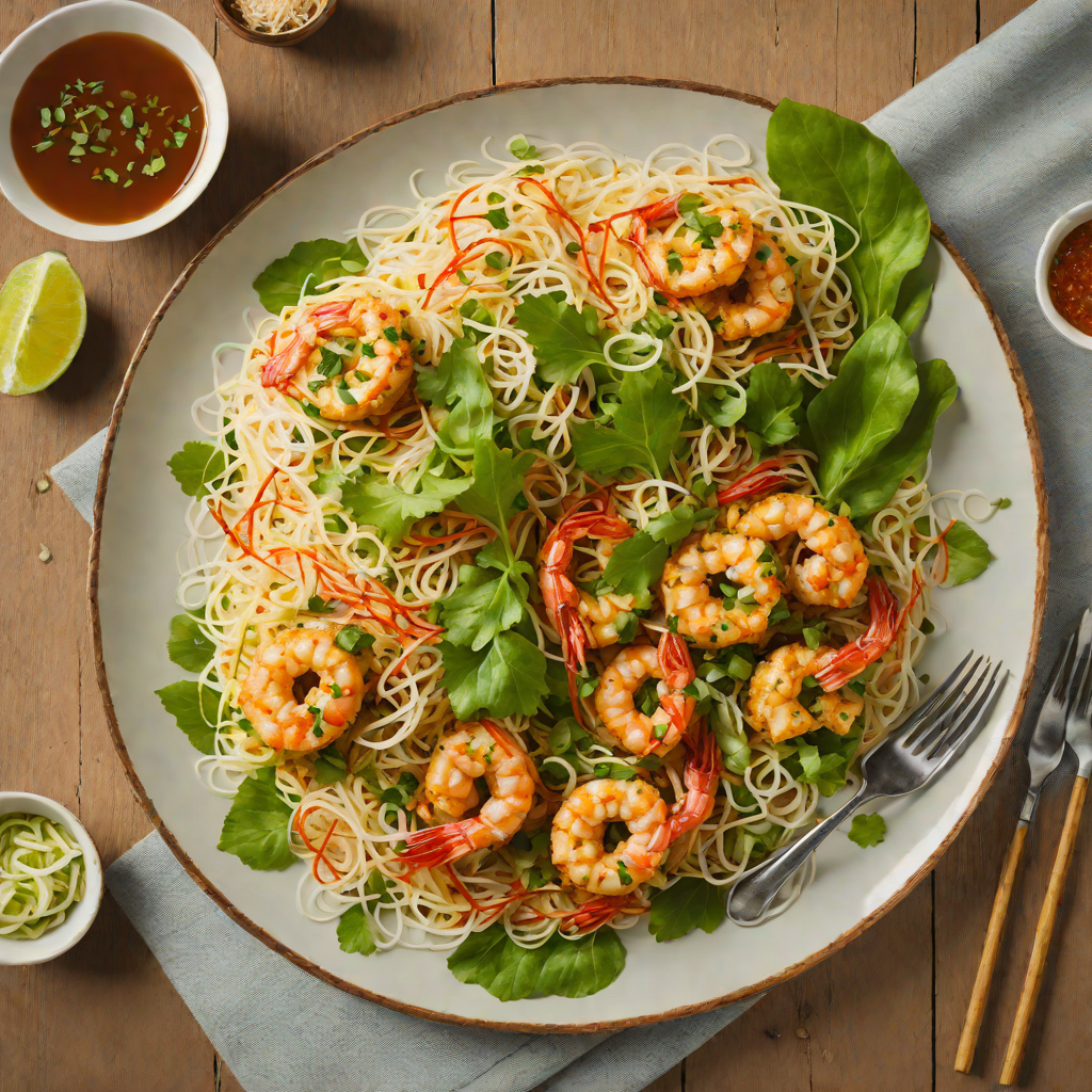 Pan-Fried Banh Xeo with Shrimp and Bean Sprouts