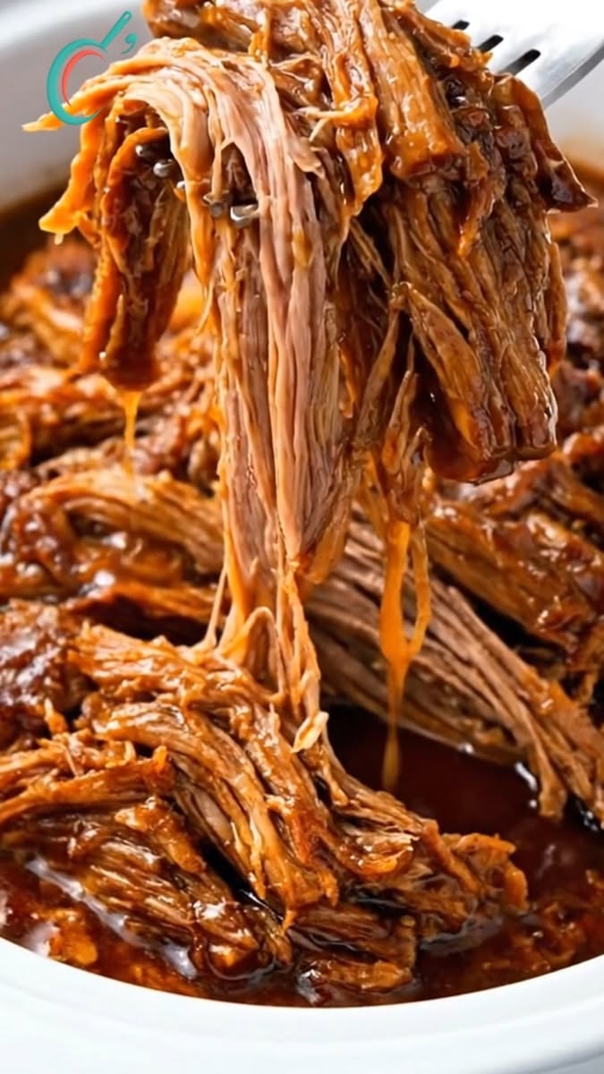 Slow Cooker Coffee-Rubbed Beef Brisket with Smoky BBQ Sauce