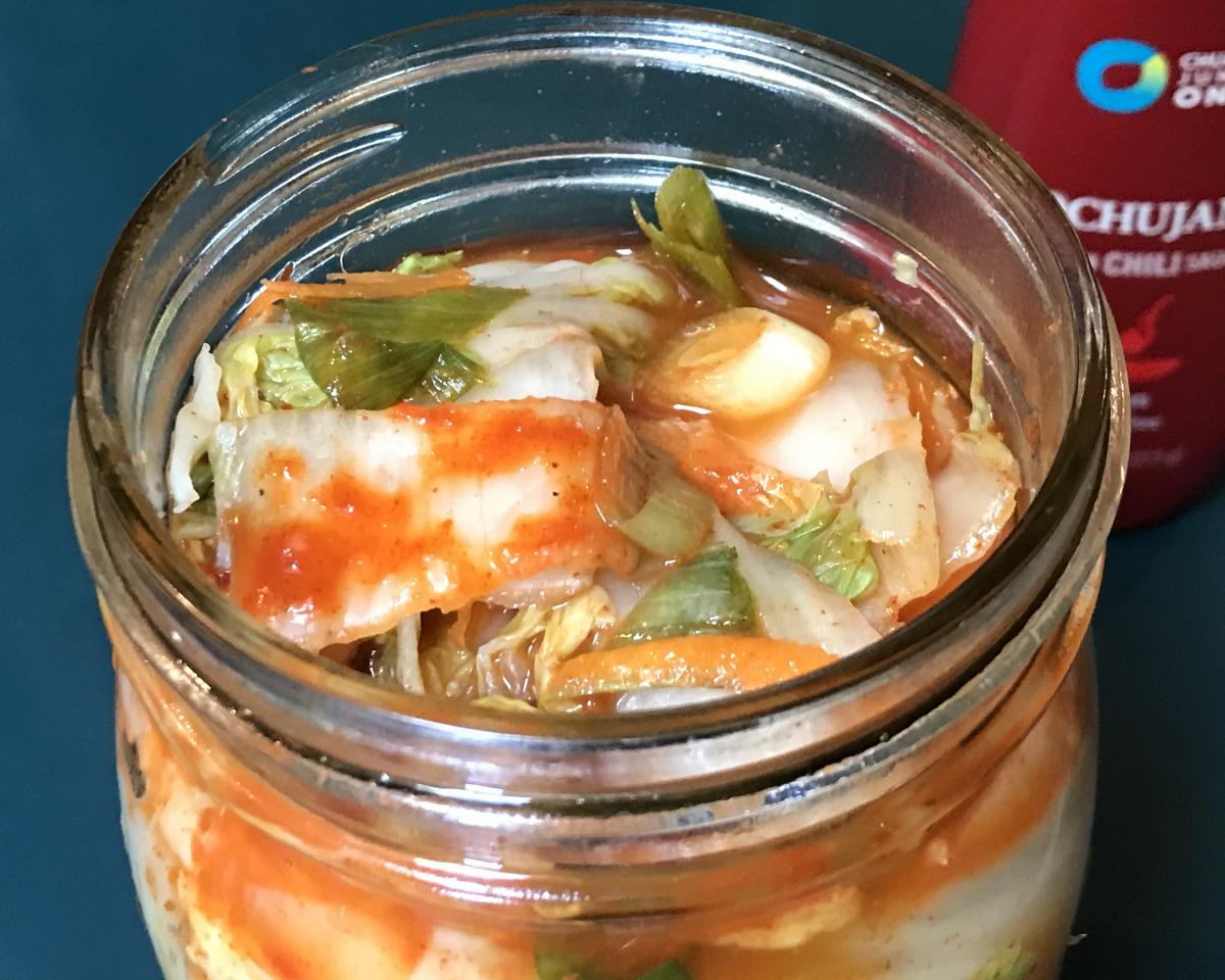 Microbe-Infused Kimchi Salad