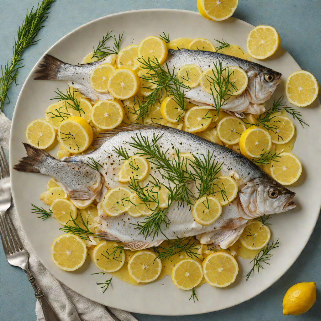 Lake Michigan-Inspired Whitefish with Lemon-Dill Butter