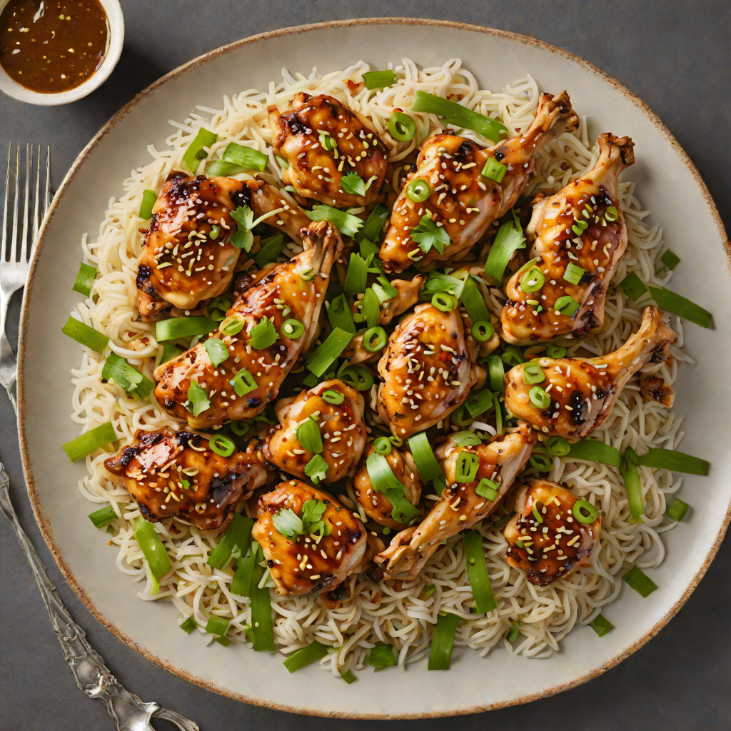 Sautéed Garlic Ginger Chicken with Scallions