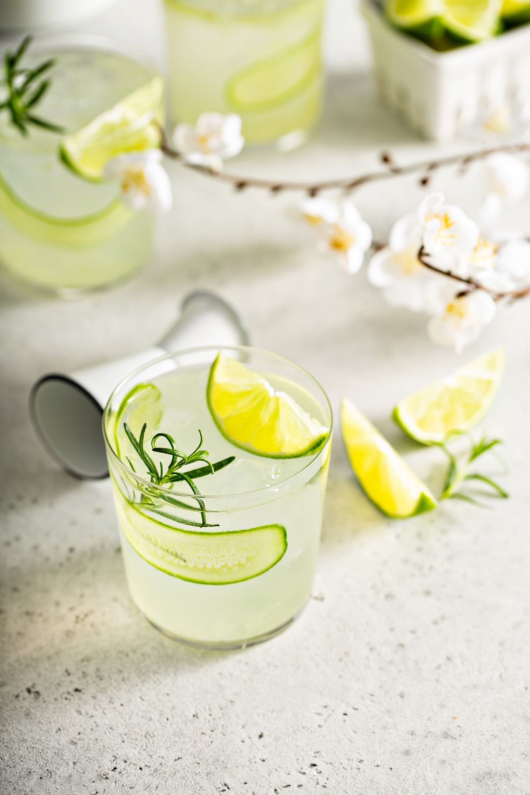 Shaken Gin and Cucumber Refresher