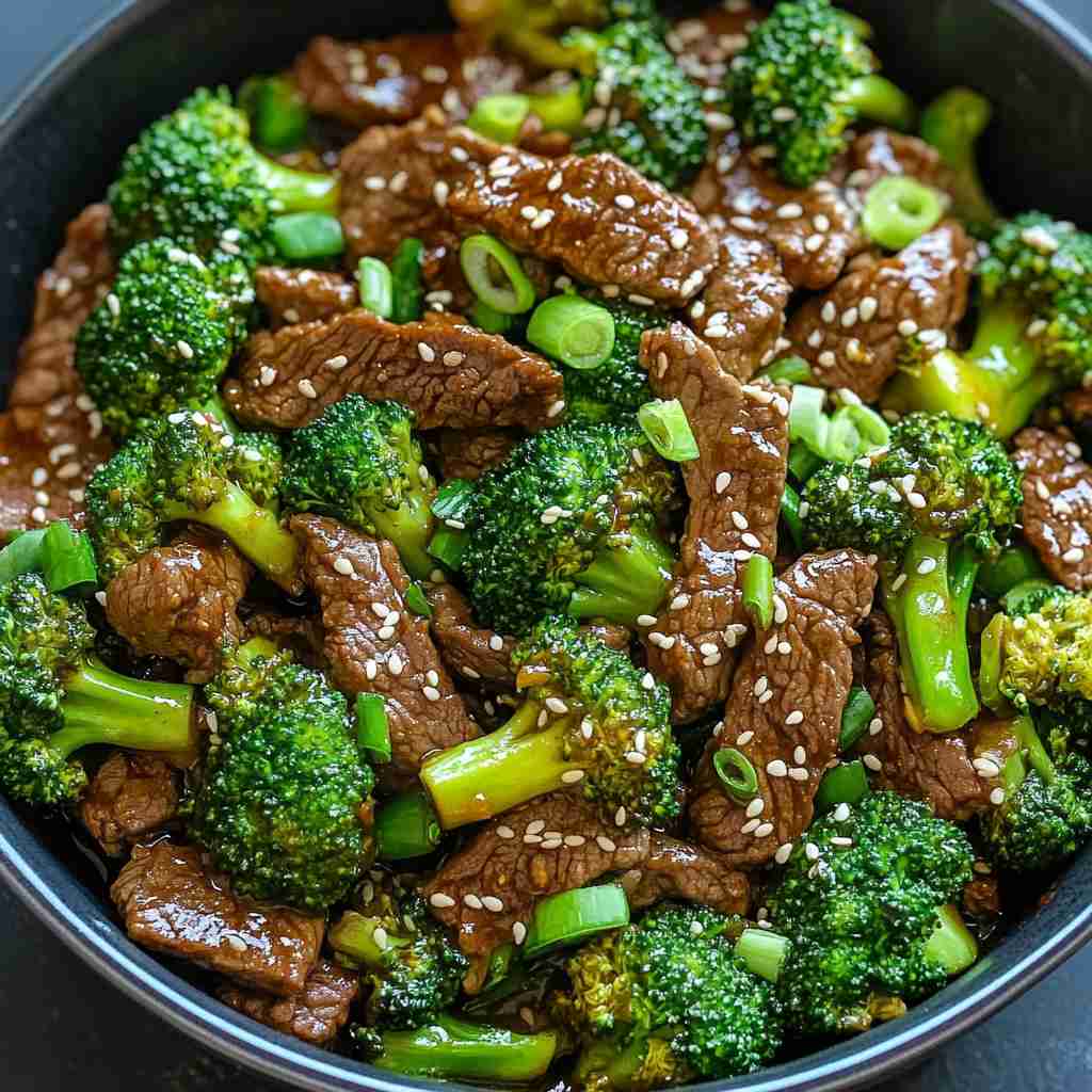 One-Pan Garlic Herb Beef and Broccoli