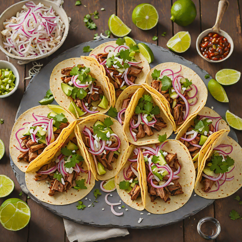 Grilled Whiskey-Marinated Pork Tacos with Pickled Onion Salsa