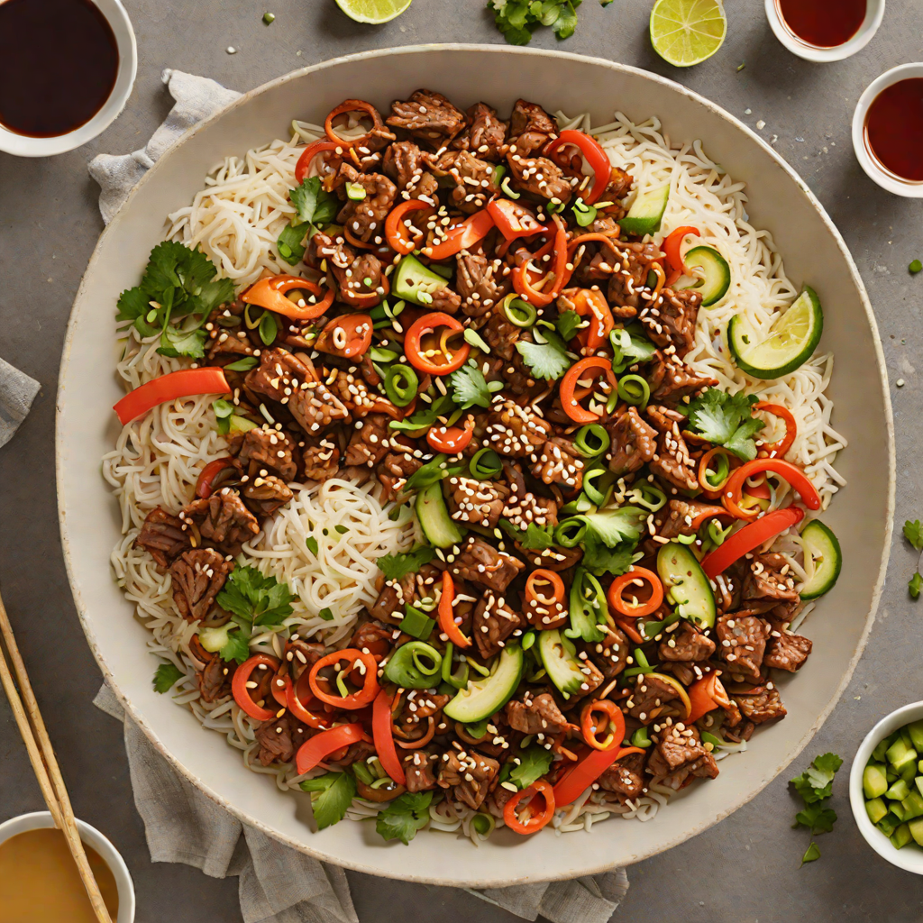 Spicy Korean-Inspired Beef Bulgogi Stir-Fry