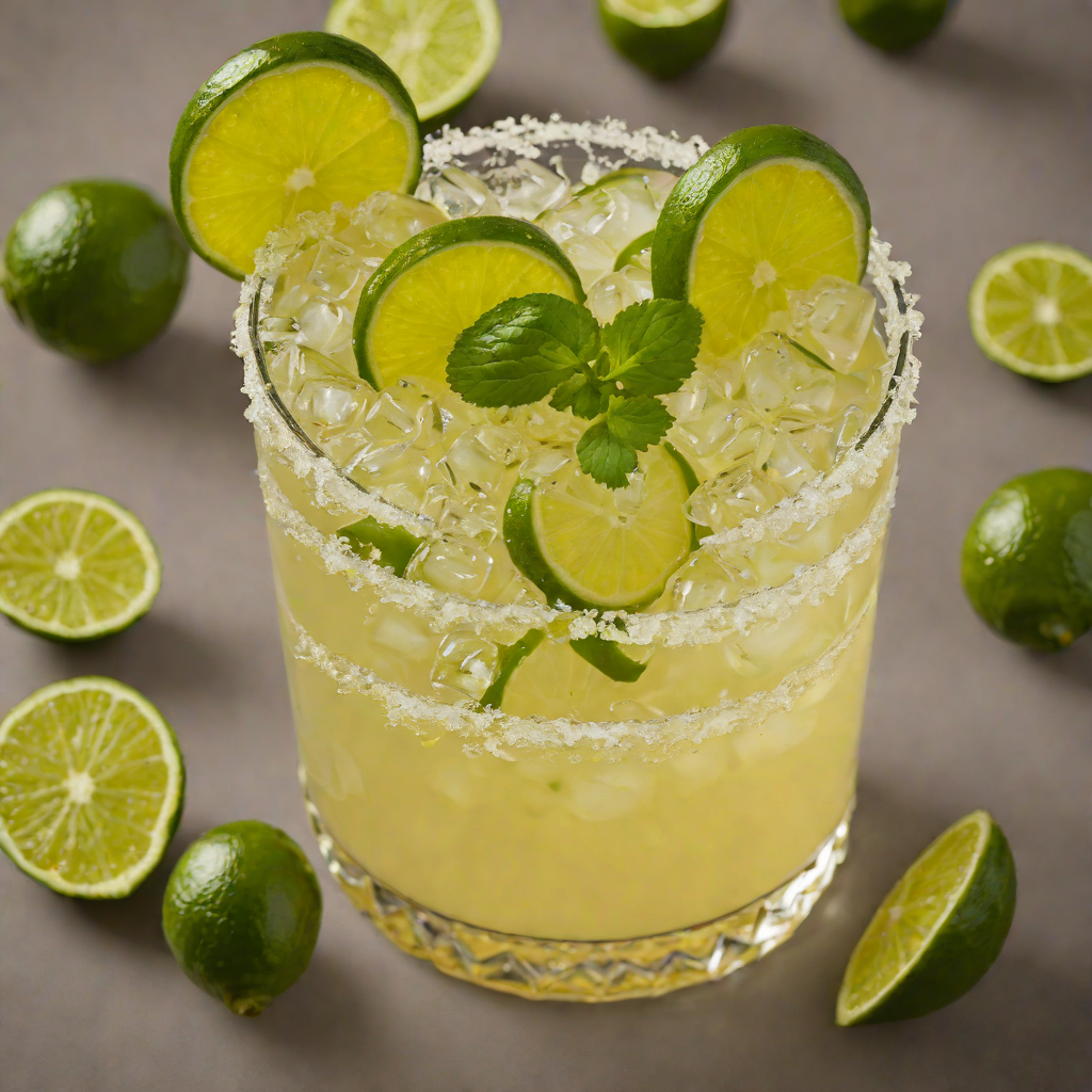 Southwestern Tequila Margarita with Jalapeño and Lime