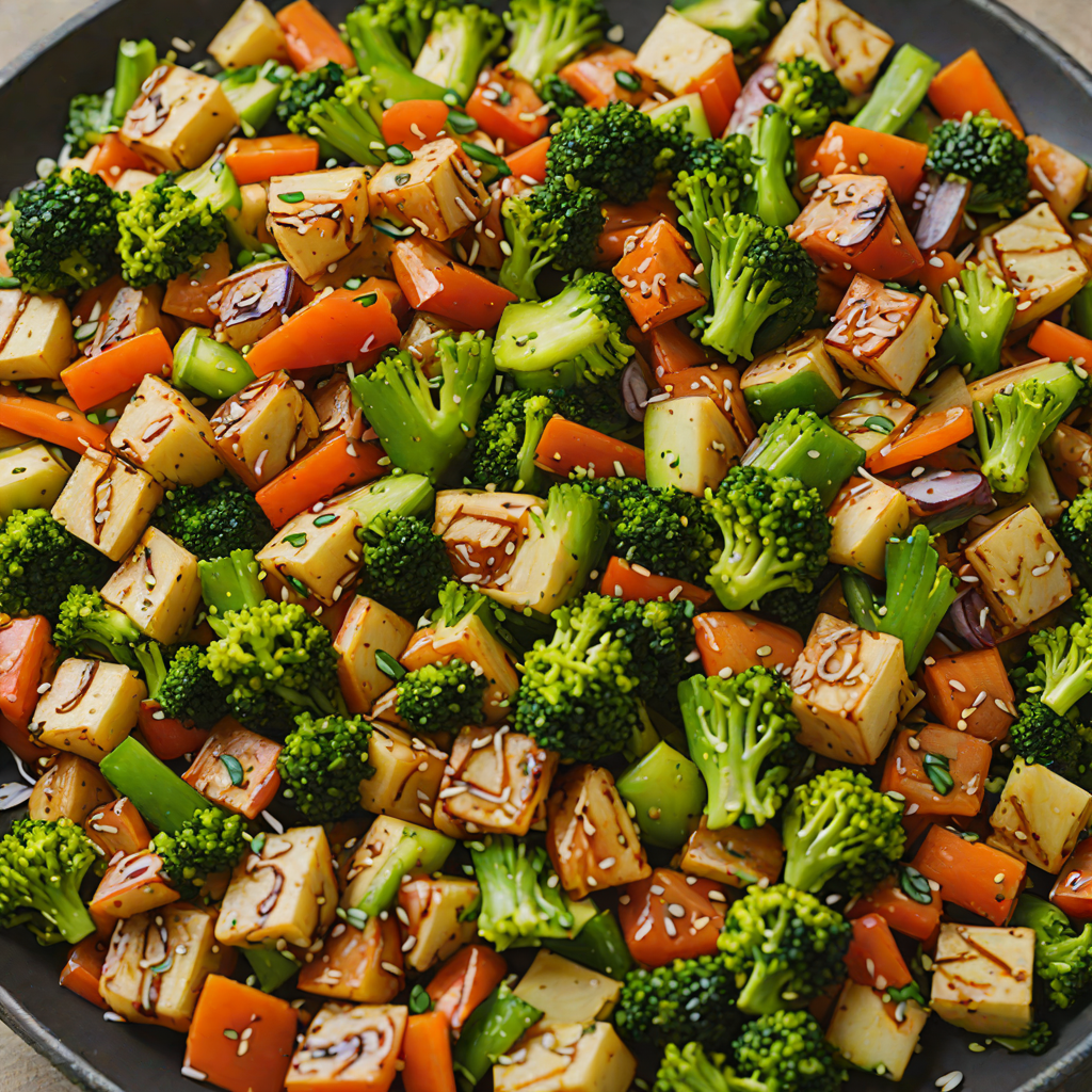 Hibachi-Style Stir-Fried Vegetables with Garlic Butter