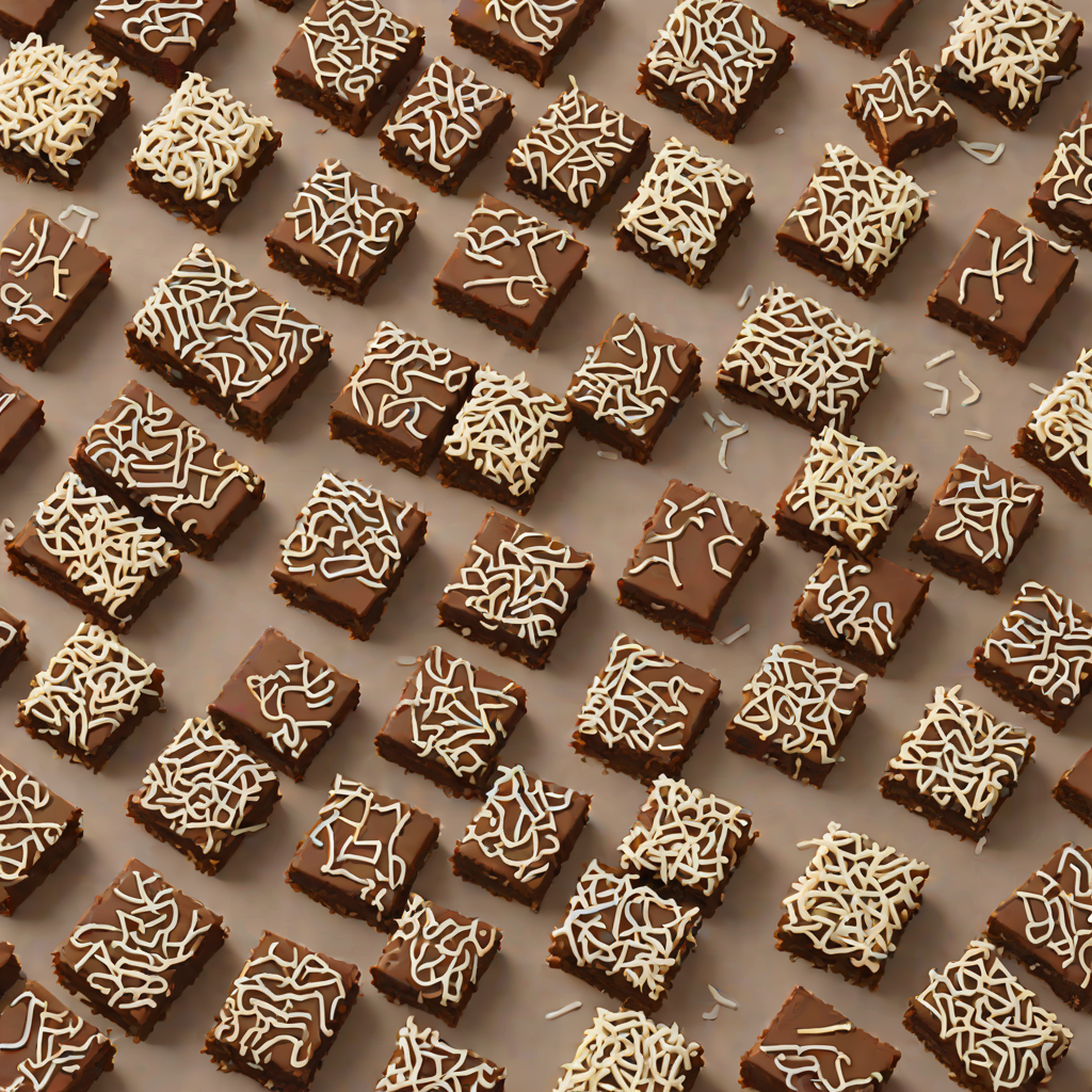 No-Bake Lamington-Inspired Coconut Chocolate Bars