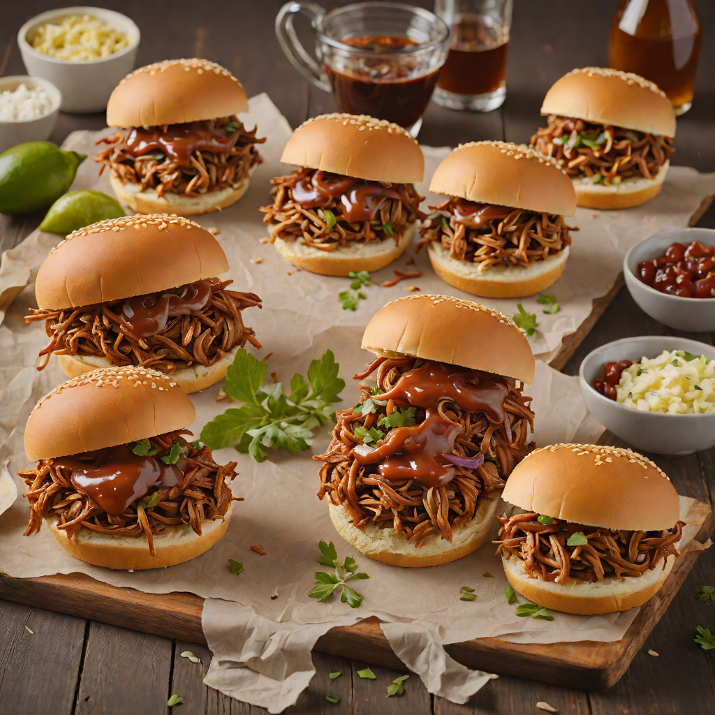 Smoky Hickory BBQ Pulled Pork Sandwiches